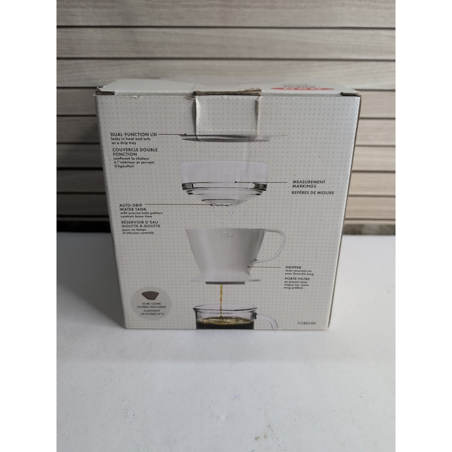 OXO Brew Pour-Over Coffee Maker with Water Tank -