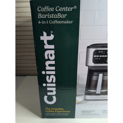 Cuisinart Coffee Center BaristaBar 4-in-1 Coffee & Espresso Maker | SS-4N1NAS