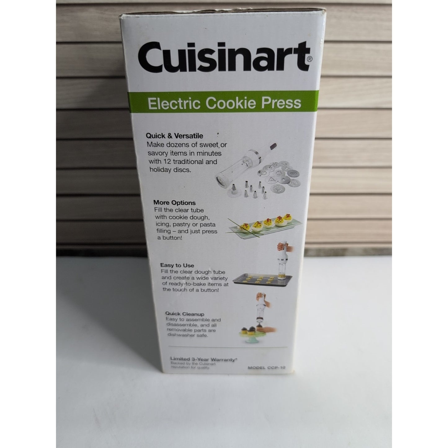 Cuisinart CCP-10 Electric Cookie Press