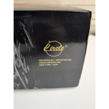 Vintage Glass PASABAHCE Beverage 7 Piece Set ORIGINAL BOX Collectible Turkey